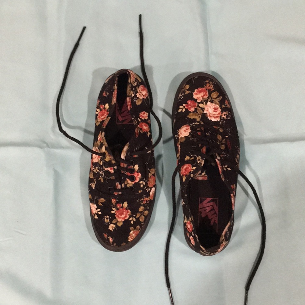 floral vans